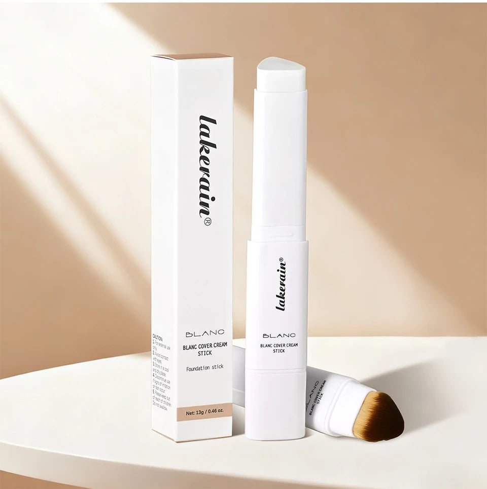 Daily Makeup Routine Dual Ended Color Changing Foundation Stick Smoothly
