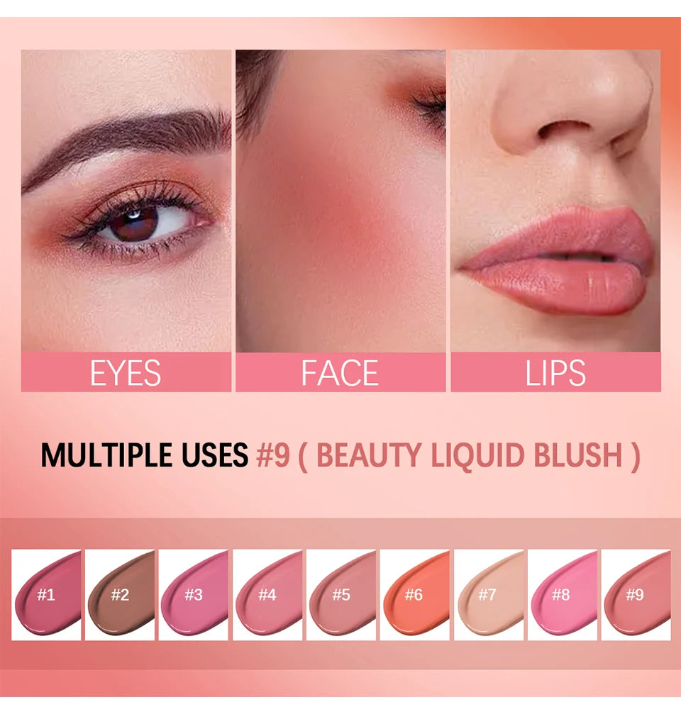 Daily Makeup Beauty Liquid Blush for a Natural Flawless Finish