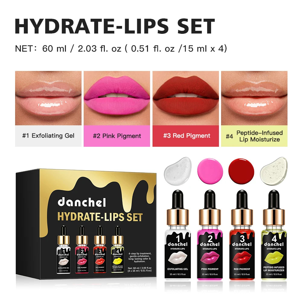 Daily Care Hydrate Lips Set Gentle Exfoliation and Deep Nourishing Gloss - 22