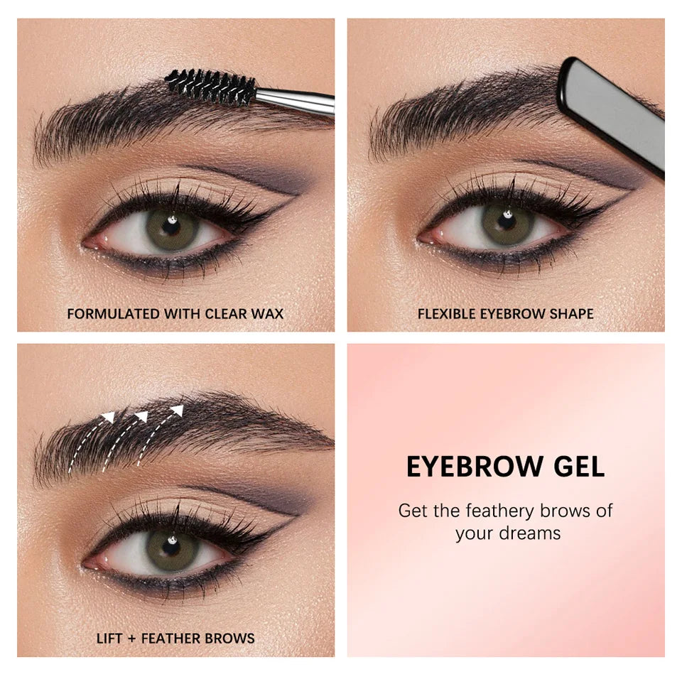 Daily Makeup Eyebrow Gel for a Long Lasting and Natural Brow Look