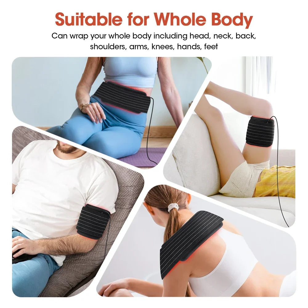 Home Use Infrared Light Therapy Belt for Waist Care and Skin Rejuvenation - 4