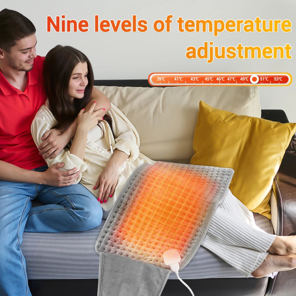 Winter relaxation Electric Heating Pad Belt with soothing warm settings - 8
