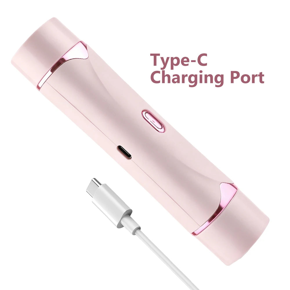 Bathroom Electric Shaver Dual Head Trimmer for Smooth Hair Removal - 14