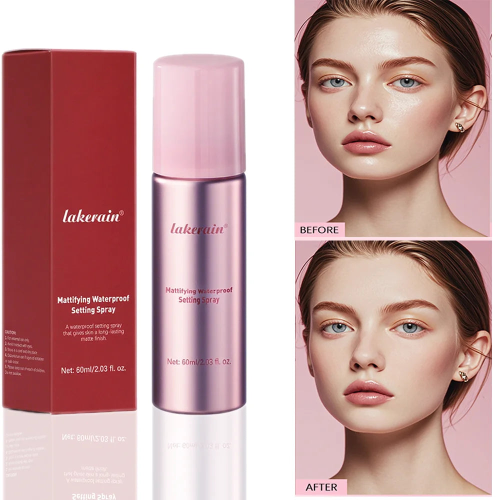 Daily Makeup Routine Waterproof Setting Spray for Long Lasting Matte Finish