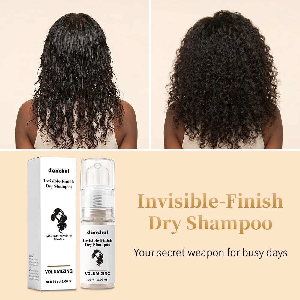 Travel Dry Shampoo Powder for Instant Oil Absorbing and Fresh Hair Volume - 5