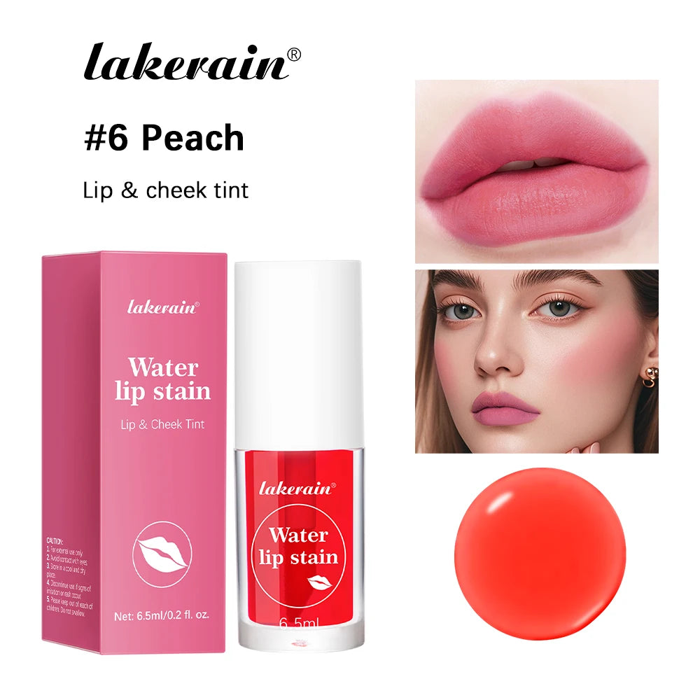 Daily Makeup Routine Lip Tint Stain For All-Day Wear And Hydration