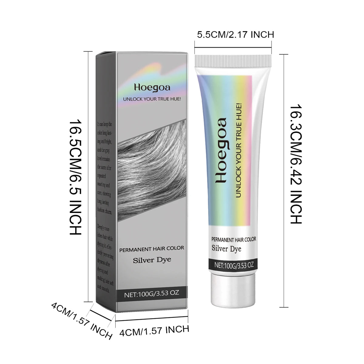 Bathroom Hair Coloring Gray Hair Dye Cream Cover White Hair Permanently