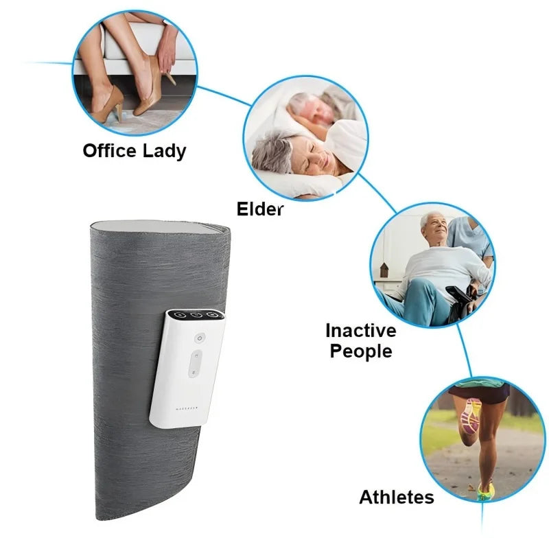 Daily Comfort Cordless Airbag Compression Leg Massager for Muscle Relaxation