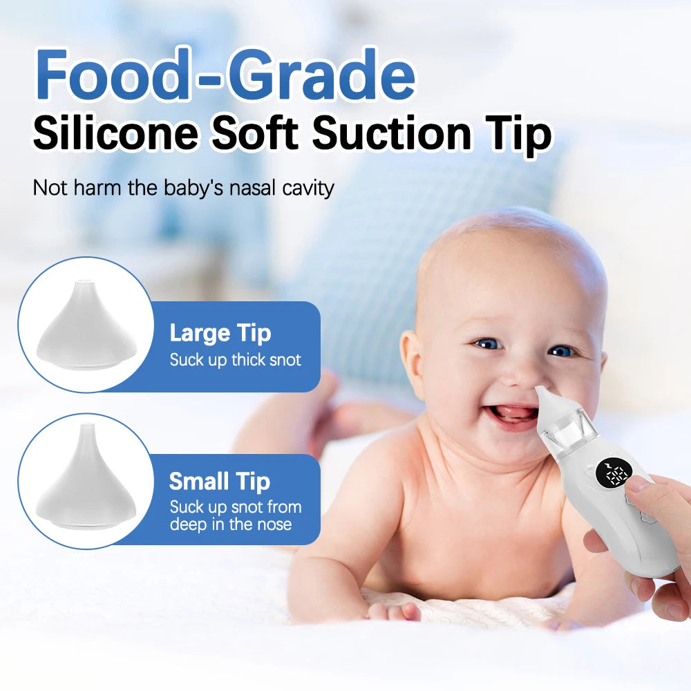 Nursery Nasal Aspirator gentle electric nose cleaner for stuffy babies - 14