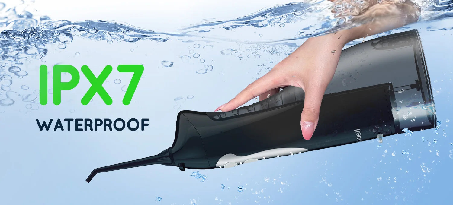 Home Dental Care Portable Water Flosser and Electric Toothbrush Set - 11