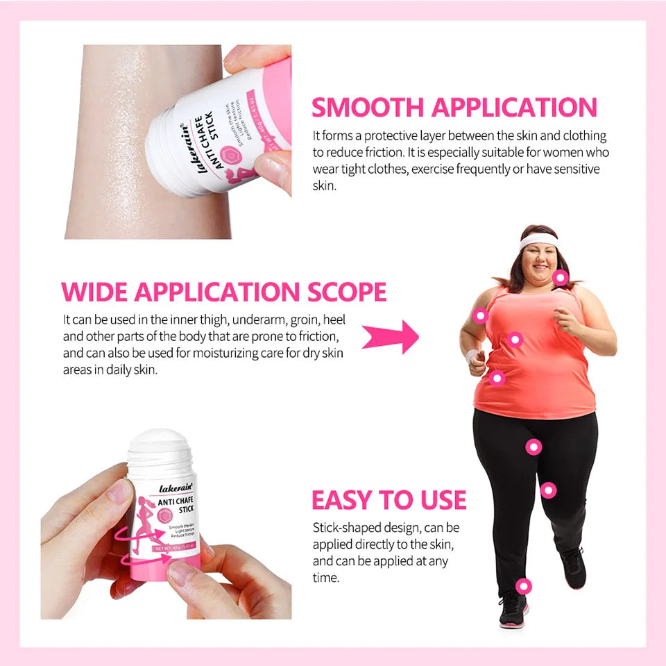 Running Anti-Chafing Stick Friction Reducing Skin Protection Balm - 10