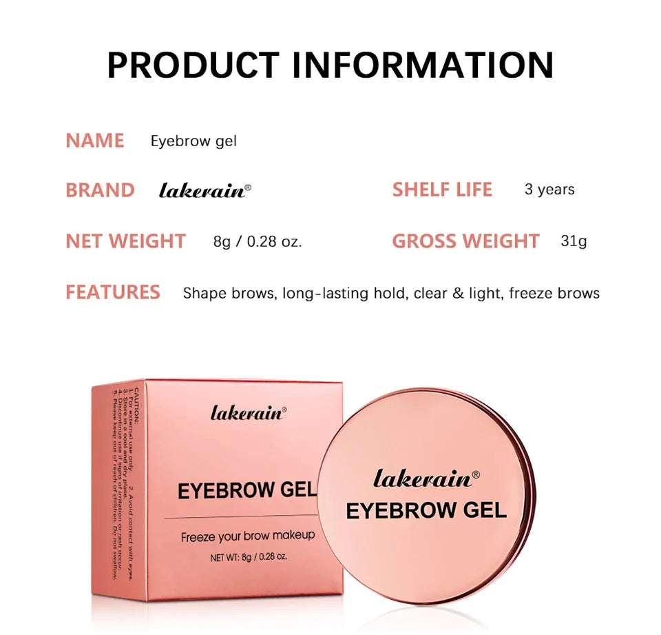 Daily Makeup Eyebrow Gel for a Long Lasting and Natural Brow Look - 15