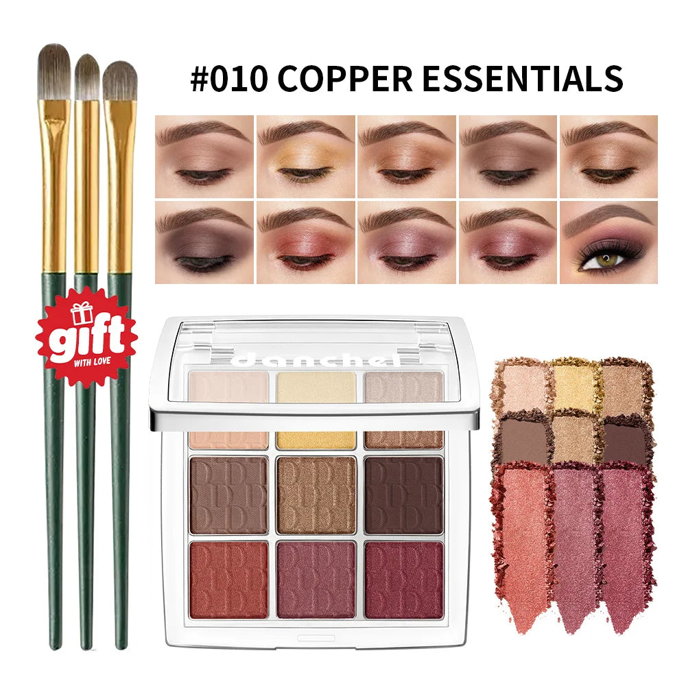 Daily Makeup Eyeshadow Palette with Long Lasting Coordinated Shades - 21