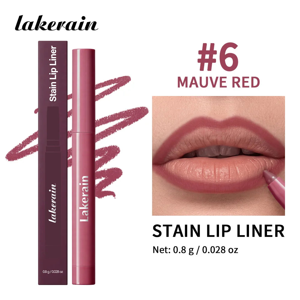 Daily Makeup Stain Lip Liner Pencil for Long Lasting Matte Definition - 23