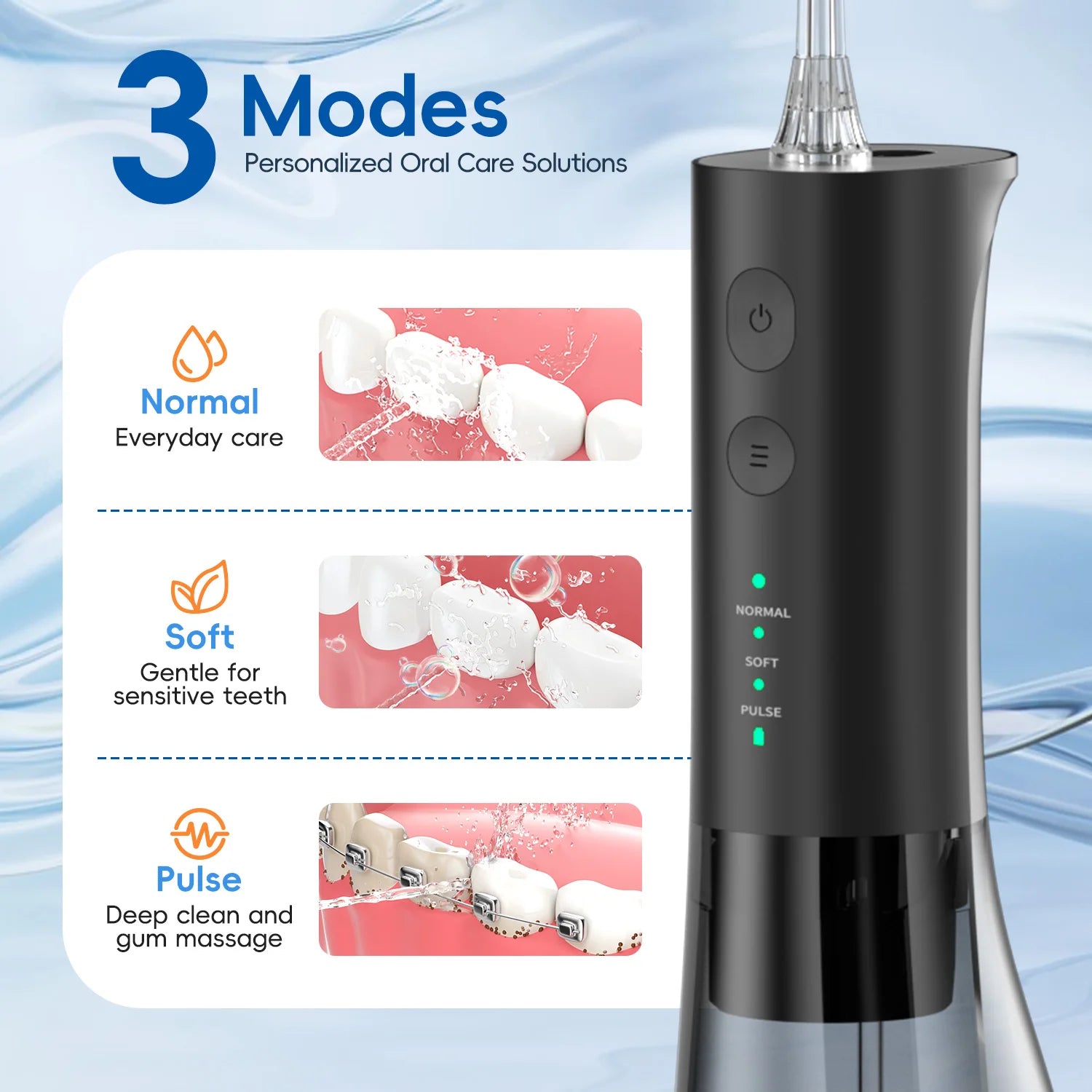 Home Use Power Toothbrush And Water Flosser For Whiter Teeth And Healthier Gums - 4