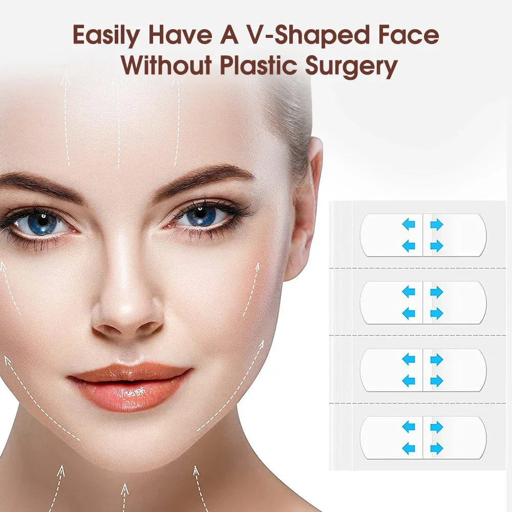 Daily Makeup Face Lifting Patch for Instant Wrinkle Reduction and Firming - 3