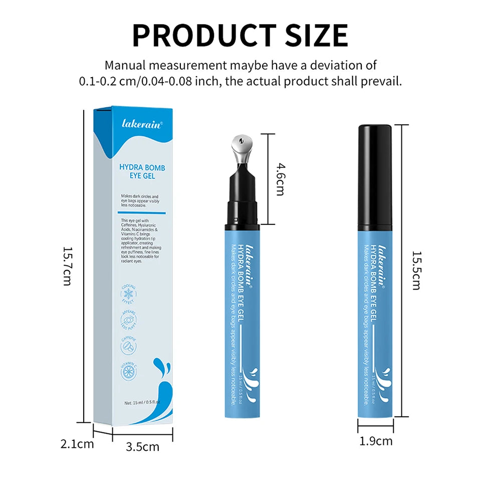 Morning Routine Cooling Eye Gel For Brightening Dark Circles And Puffiness