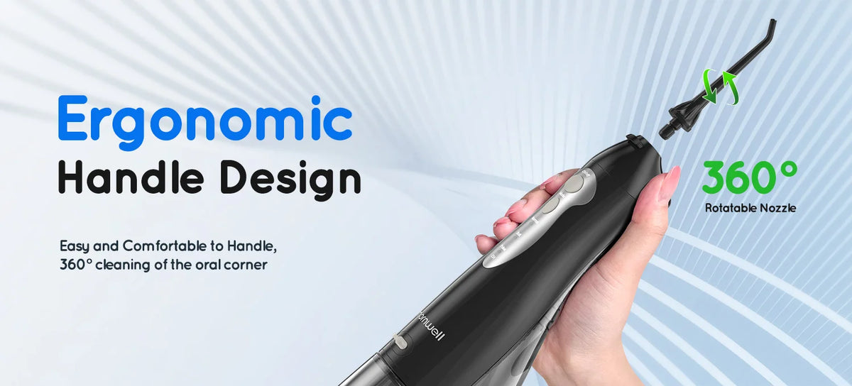 Bathroom Oral Care Portable Water Flosser with 300ml Tank and 3 Modes