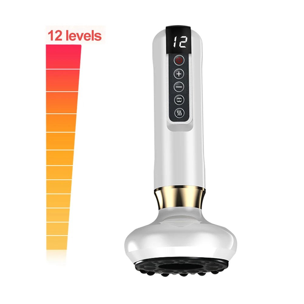 Home relaxation electric cupping massager for soothing body muscle ache