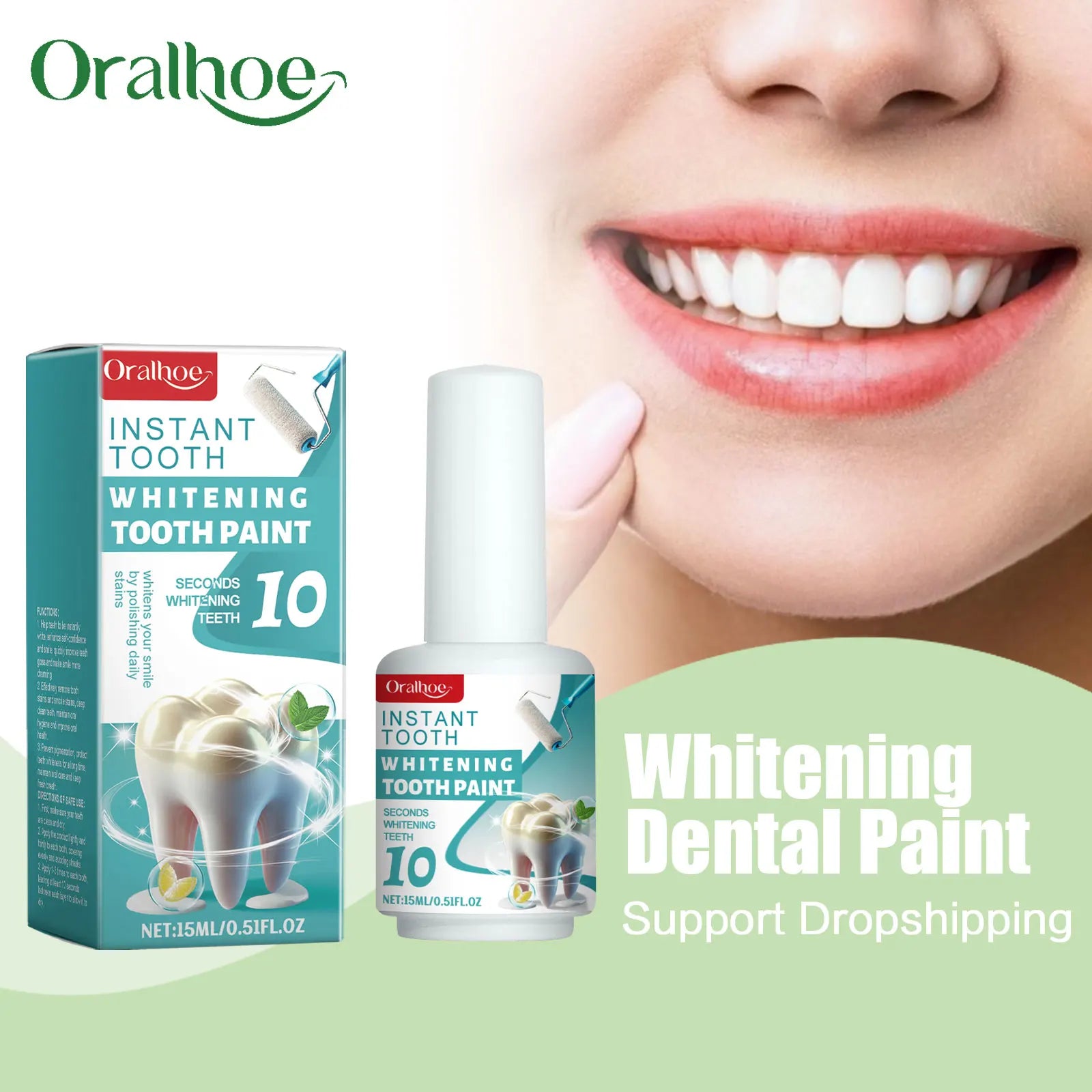 Brighten Your Smile With Professional Teeth Whitening Paint Gel - 3