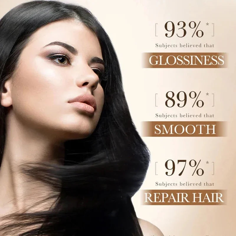 Dry Hair Rice Raw Pulp Hair Mask for deep damage repair and smooth care