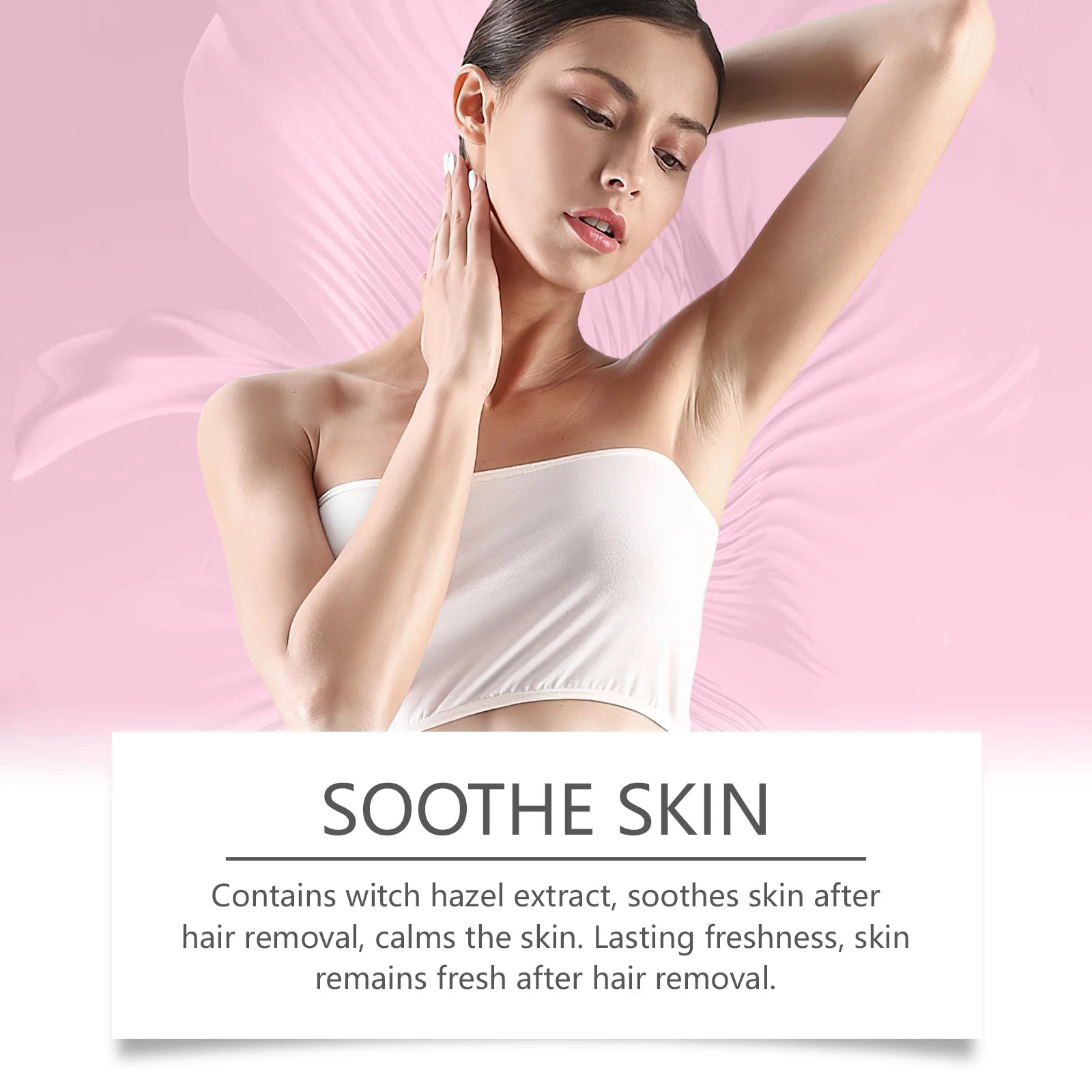 Smooth Skin Hair Removal Cream for Painless and Easy Body Grooming - 4