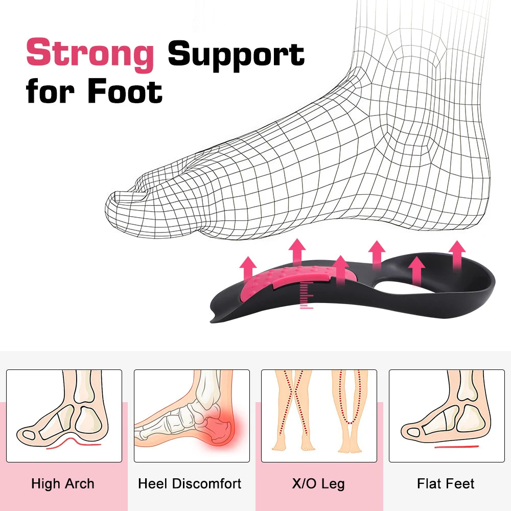 Daily footwear Arch Support Insoles for flat feet and fallen arches relief
