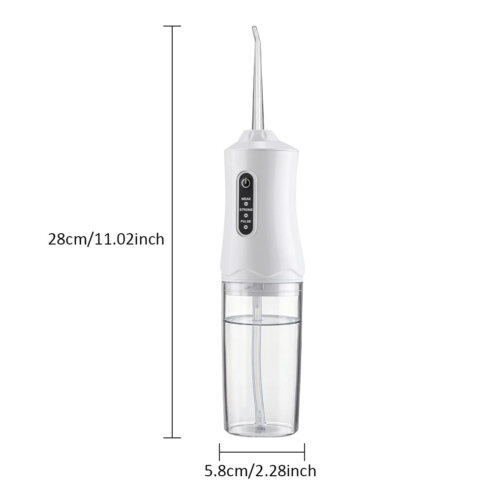 Bathroom dental care portable water flosser for deep cleaning teeth