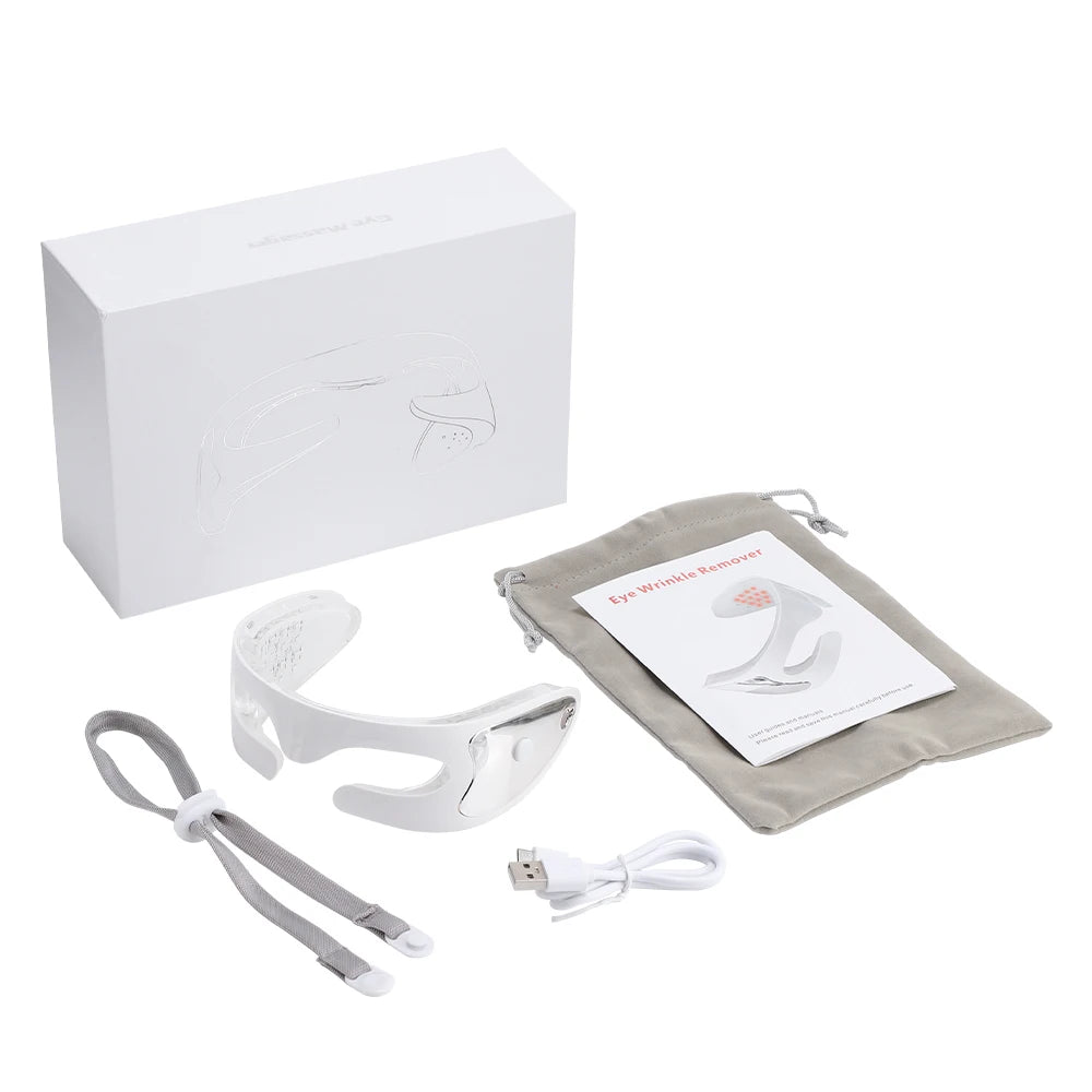 Daily eye fatigue visual 3d eye massager red light relief tool - 12