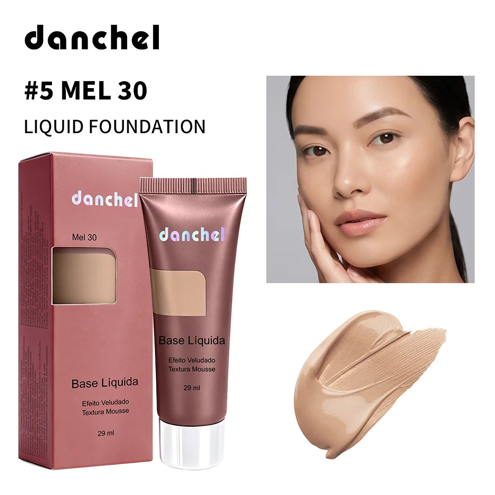 Daily Makeup Routine Liquid Foundation Long Lasting Velvet Matte Finish