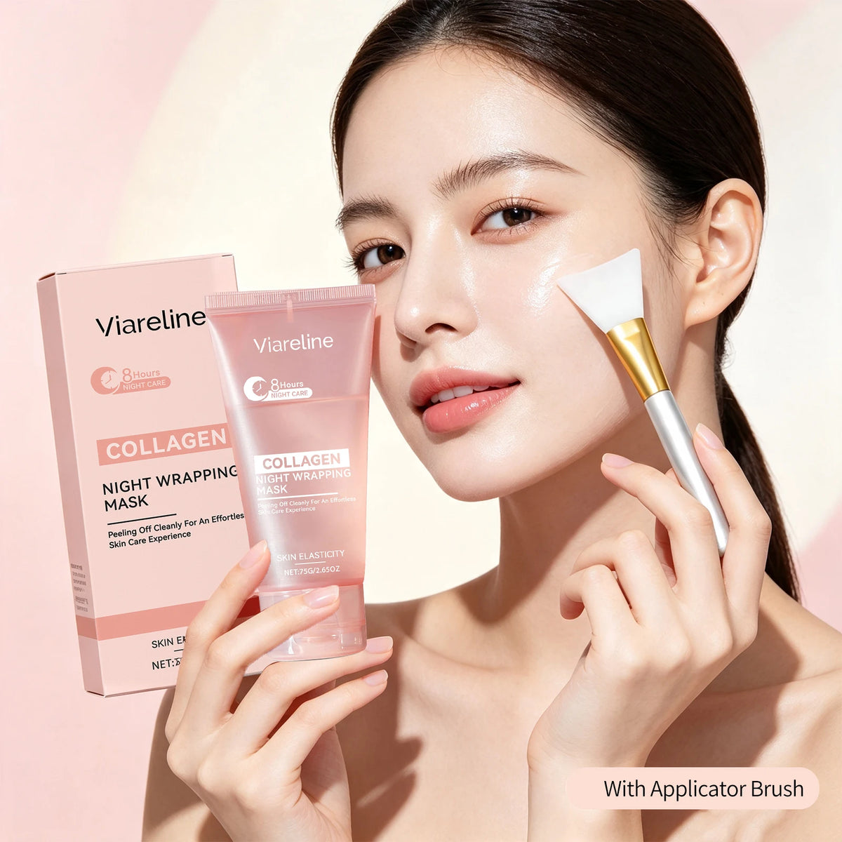 Overnight Skincare Routine Collagen Night Wrapping Peel Off Mask