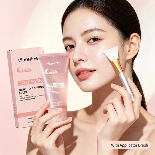 Overnight Skincare Routine Collagen Night Wrapping Peel Off Mask