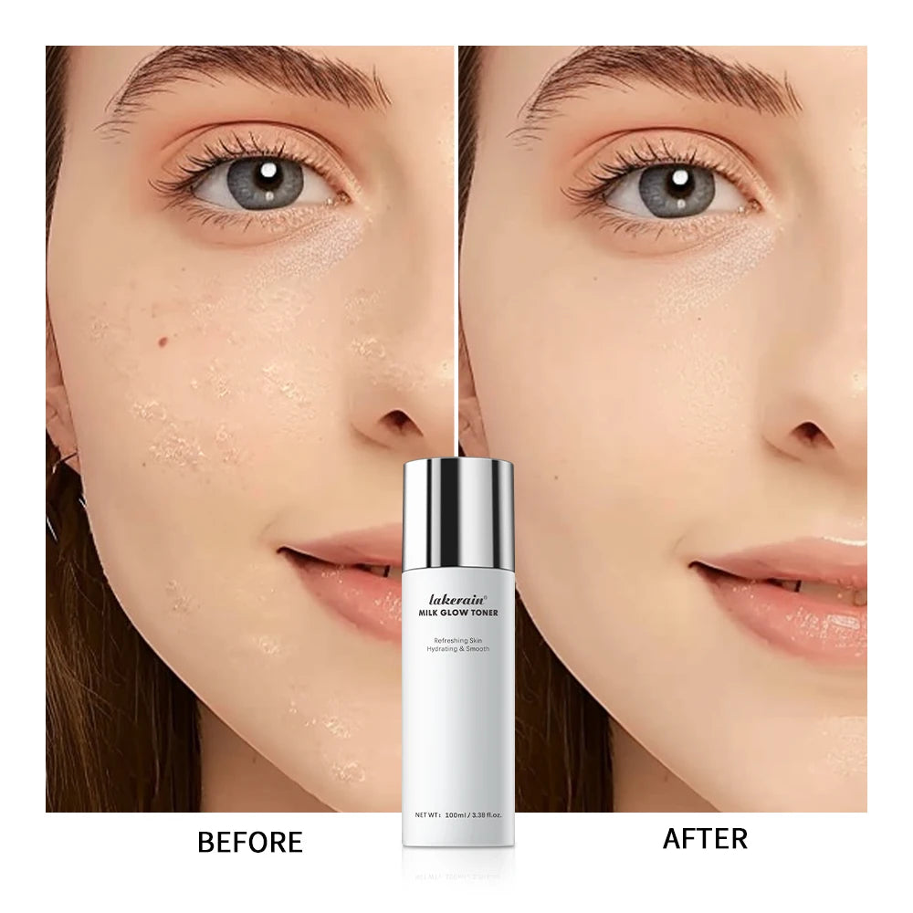 Daily Skin Care Milk Glow Toner for Dry And Tired Skin Hydration