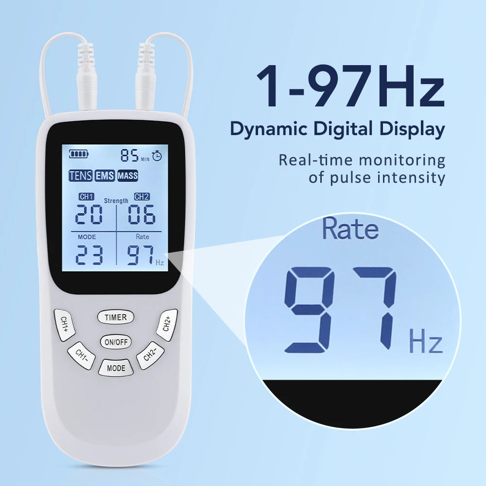Full body relief tens muscle stimulator for soothing tired muscles - 6