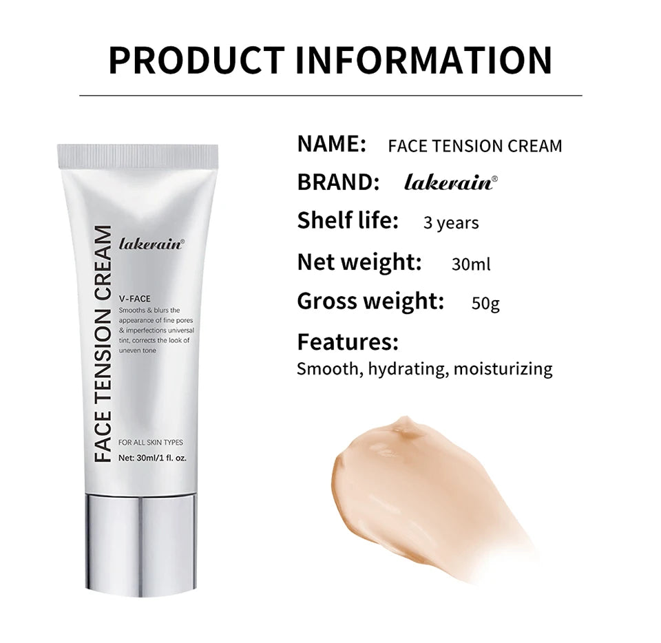 Flawless Makeup Face Tension Cream for Smooth Skin and Pores - 16