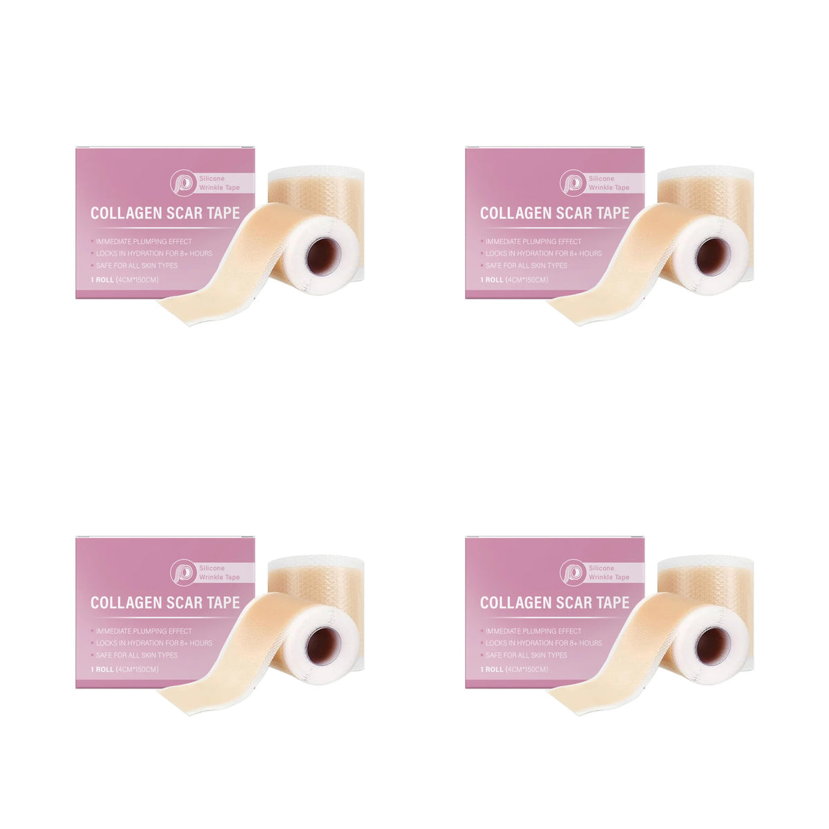 Daily Skin Care Silicone Collagen Scar Tape for Smooth Texture and Hydration