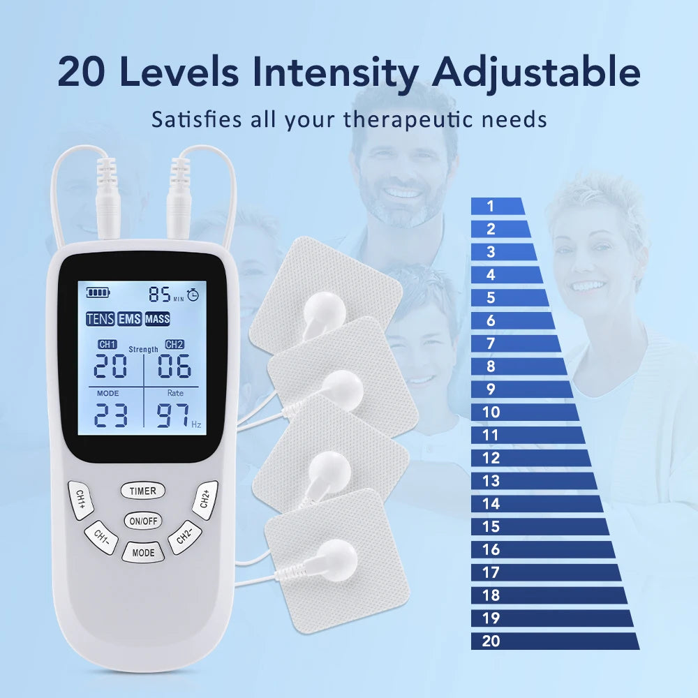 Full body relief tens muscle stimulator for soothing tired muscles - 3