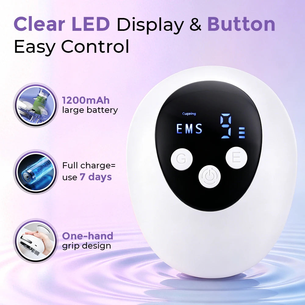 Home electric cupping massager for deep muscle relief and relaxation - 5