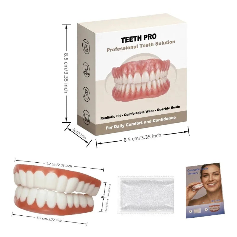 Bright Smile Comfort Dentures for Realistic Teeth Appearance and Fit - 14