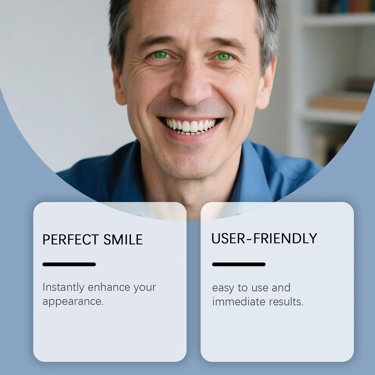 Bright Smile Temporary Denture Kit For Missing Teeth And Gaps