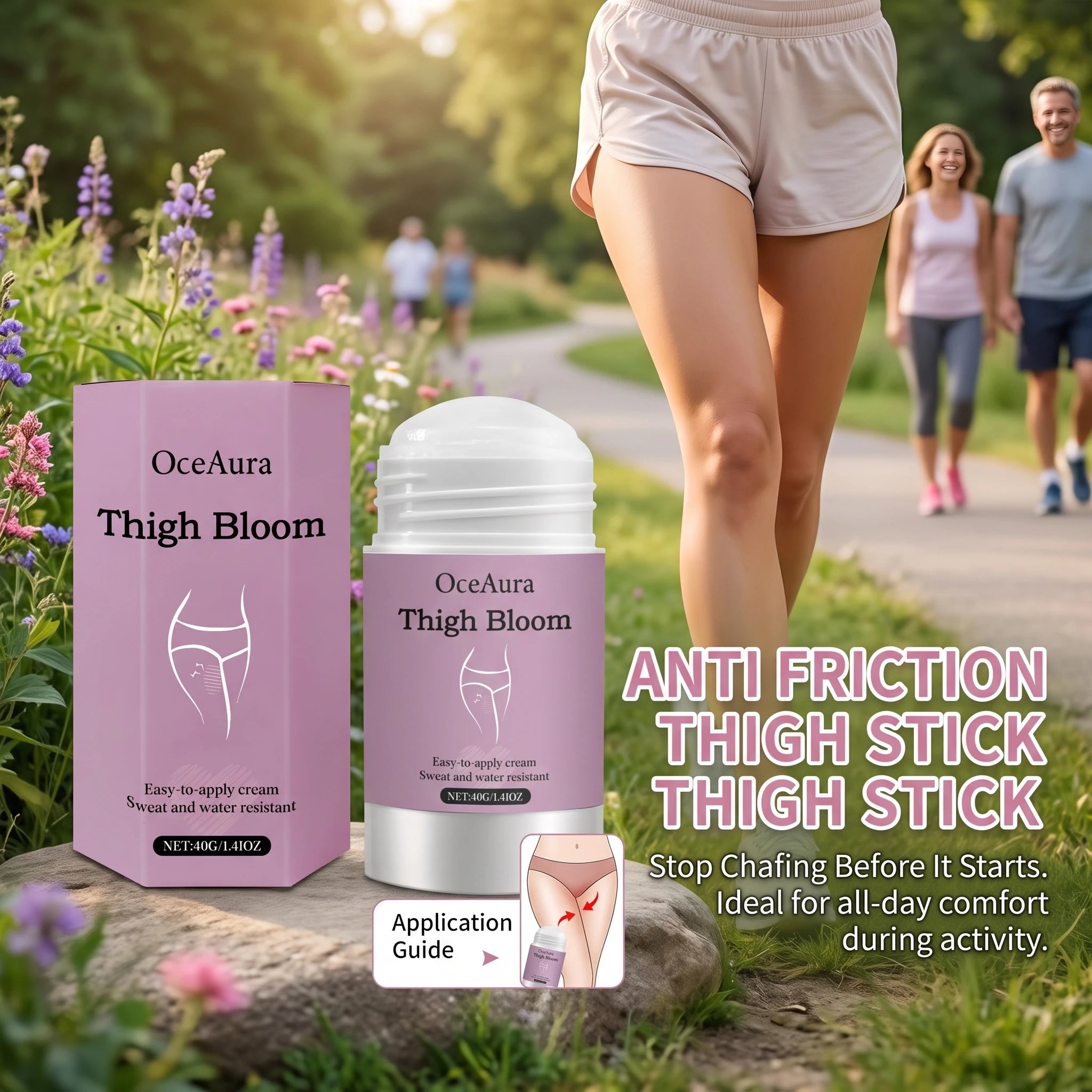 Daily Walking Thigh Anti-Friction Stick Prevent Chafing And Sore Skin - 6