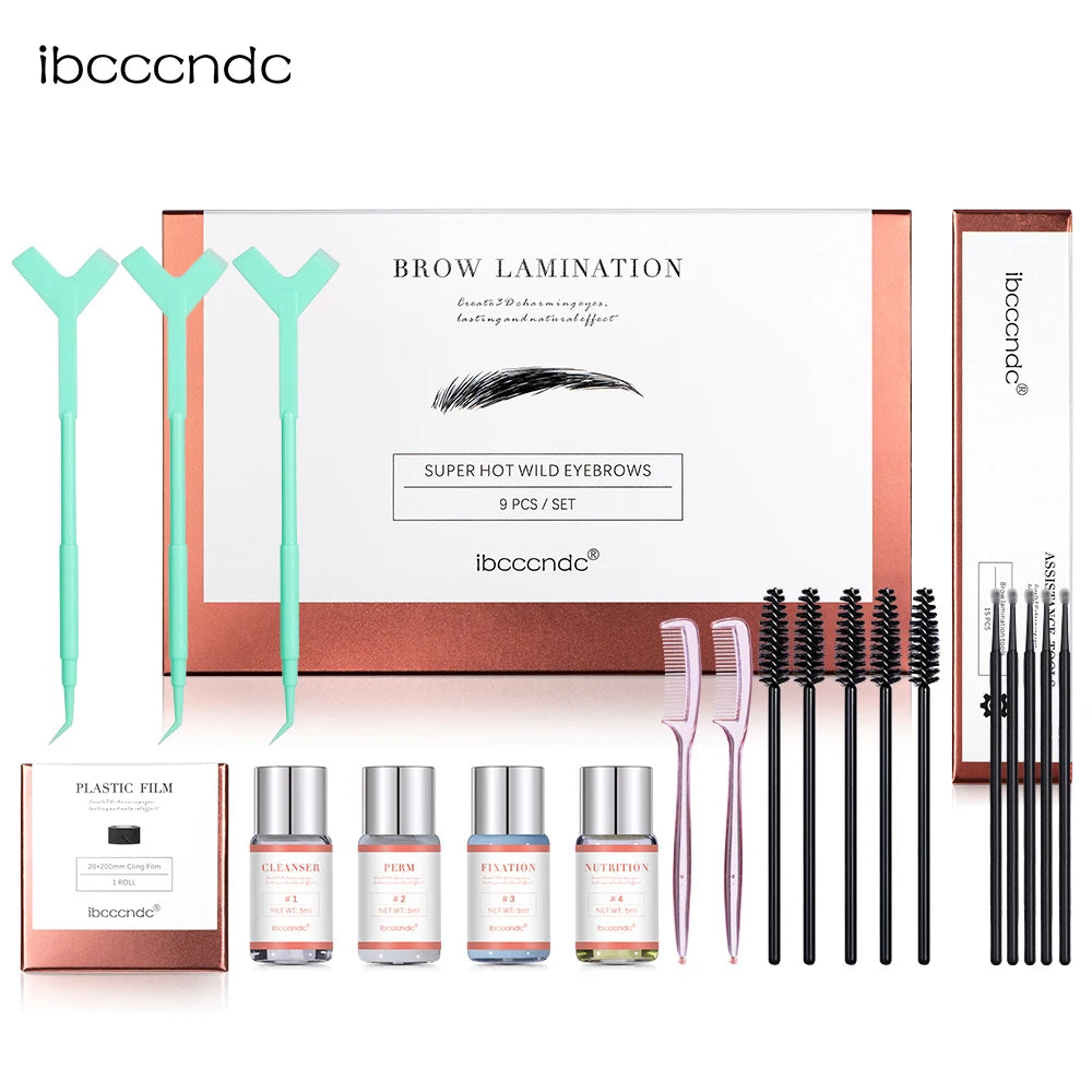 At Home Brow Lamination Kit Semi-Permanent Eyebrow Fixation Set - 31