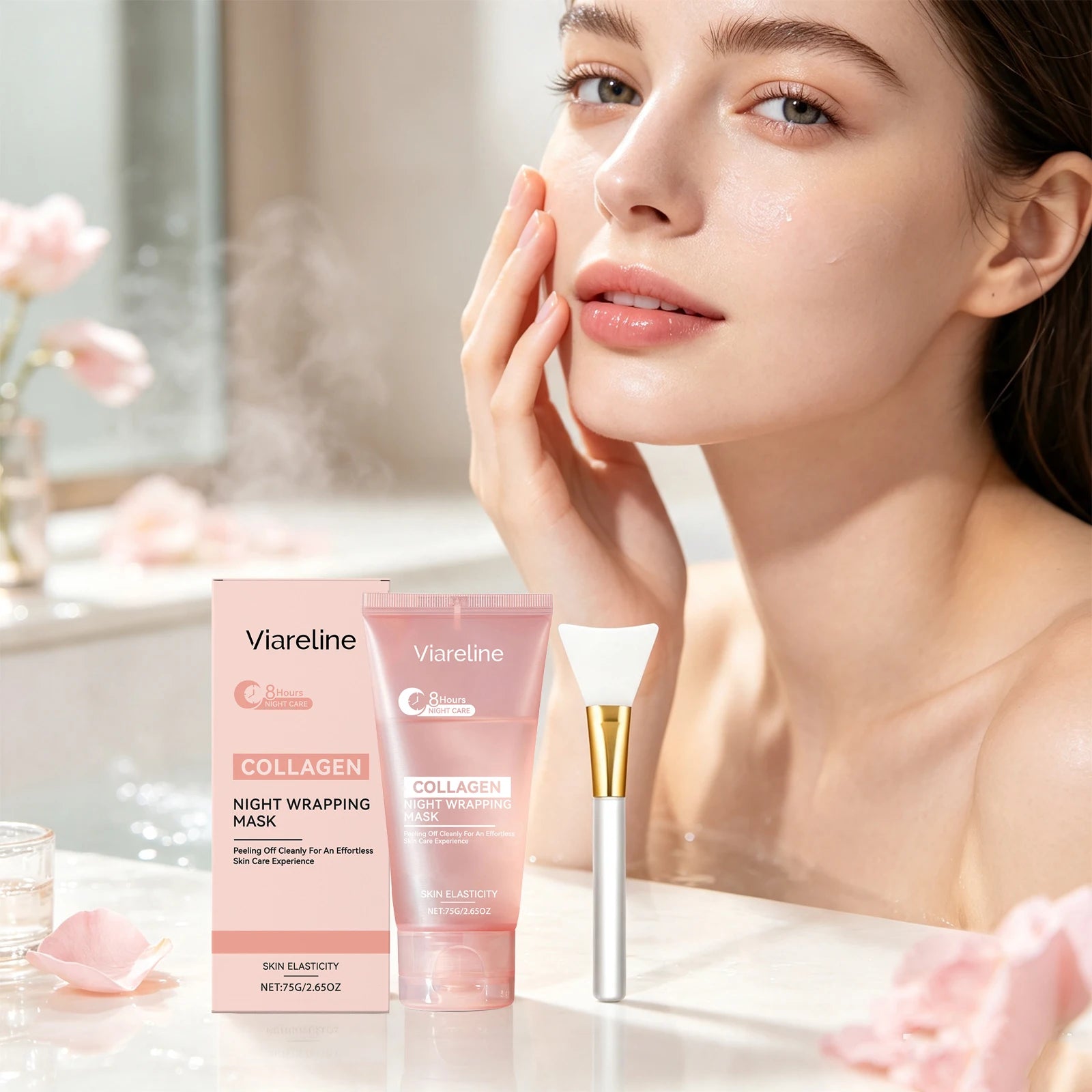 Overnight Skincare Routine Collagen Night Wrapping Peel Off Mask - 3