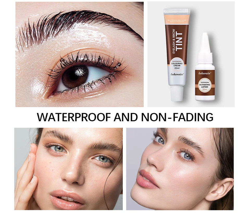Daily Makeup Eyelash and Brow Tint Kit for Natural Looking Eyebrows - 13