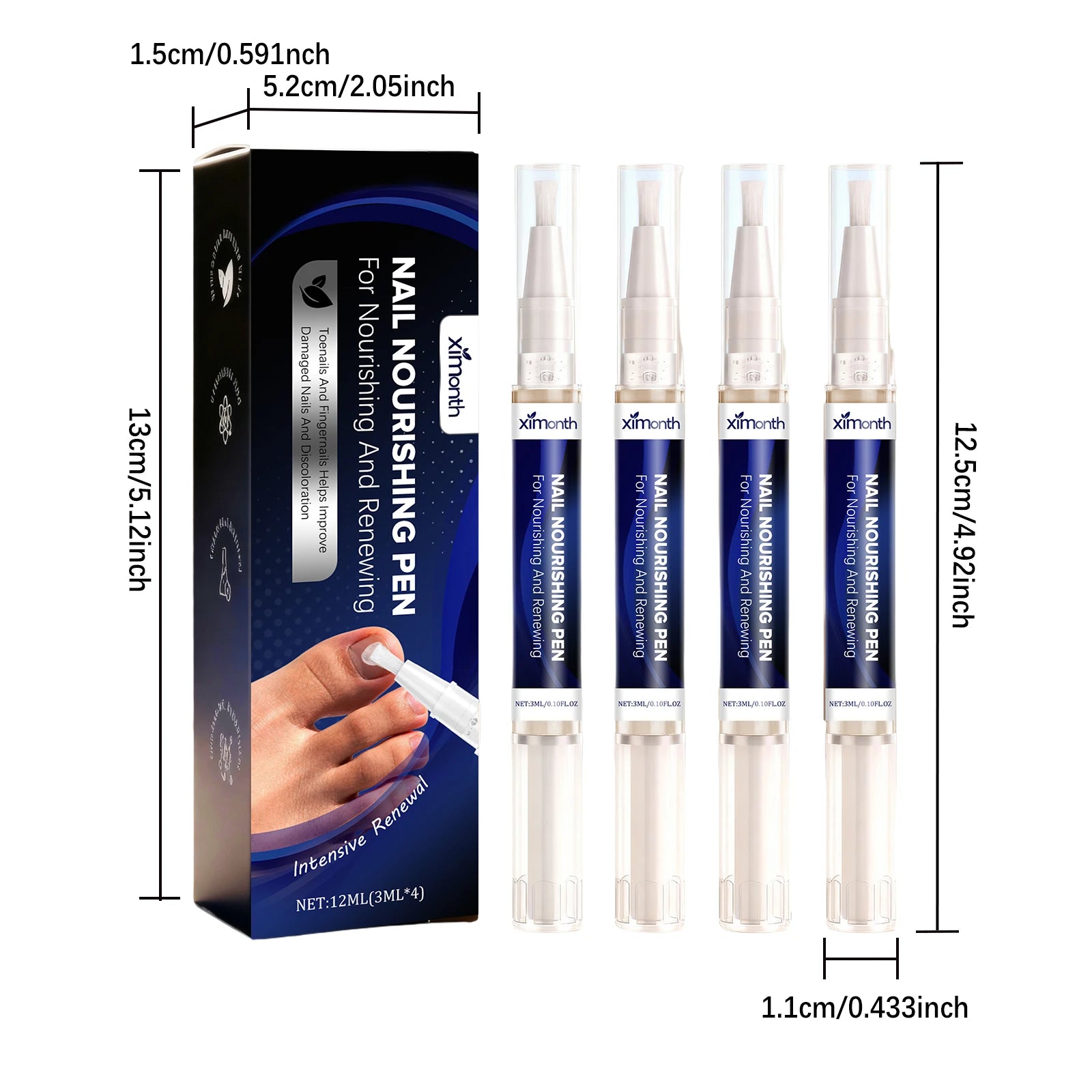 At home nail care cuticle oil pen to repair dry and fragile nails - 8