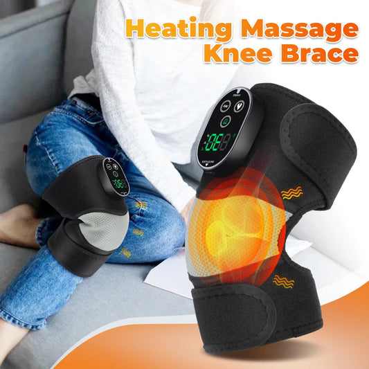 Home relaxation heated knee massager wrap joint care brace