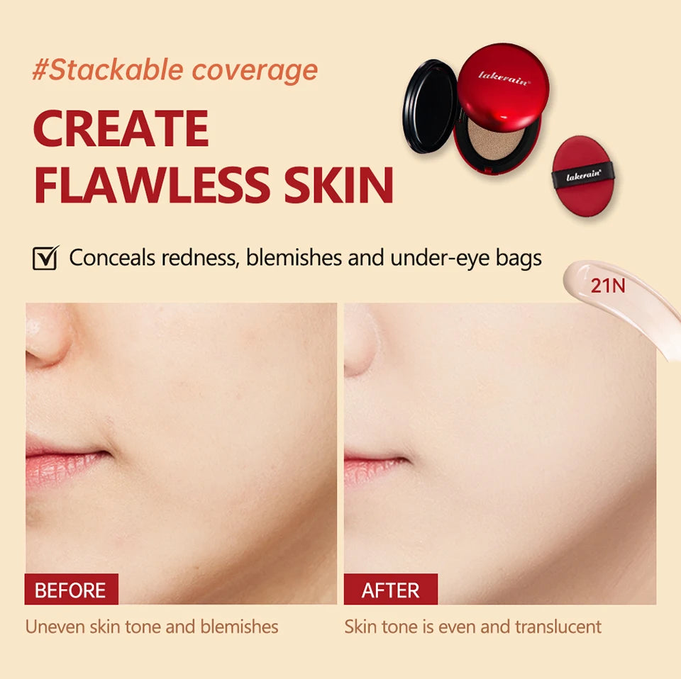 Daily Makeup Cushion Foundation Refill Long Lasting Coverage