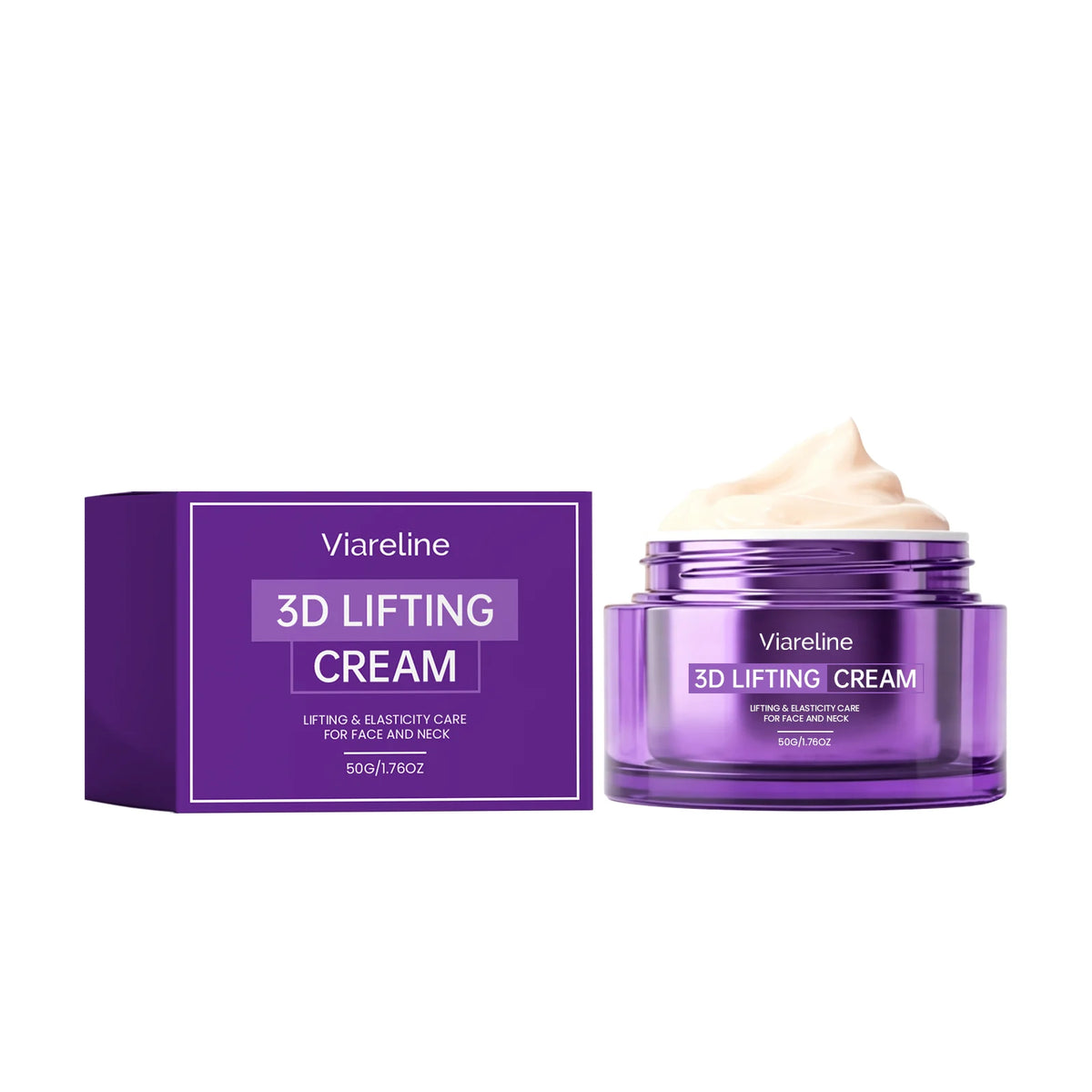 Daily Face And Neck 3D Lifting Cream For Firming And Smoothing Skin Care