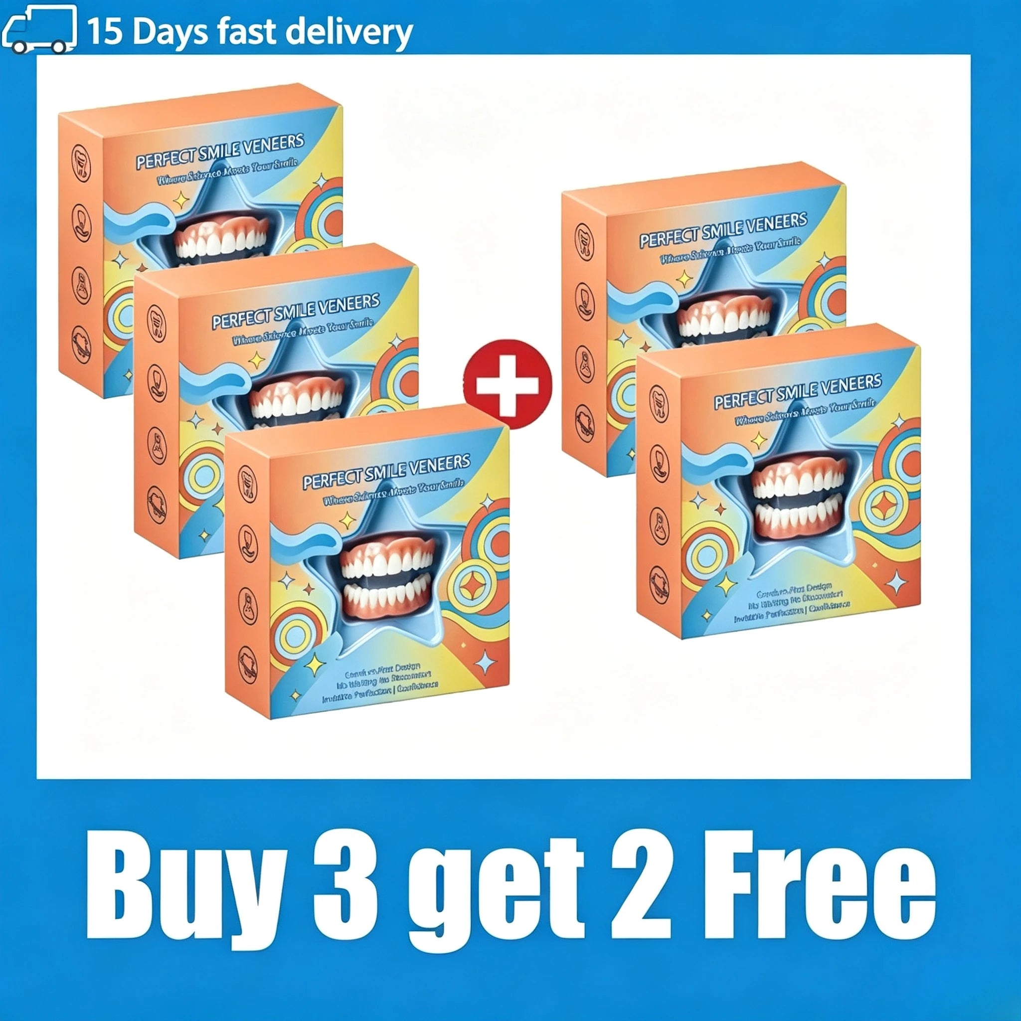 Daily Smile Cosmetic Fake Teeth Kit for Natural Look and Comfort - 13