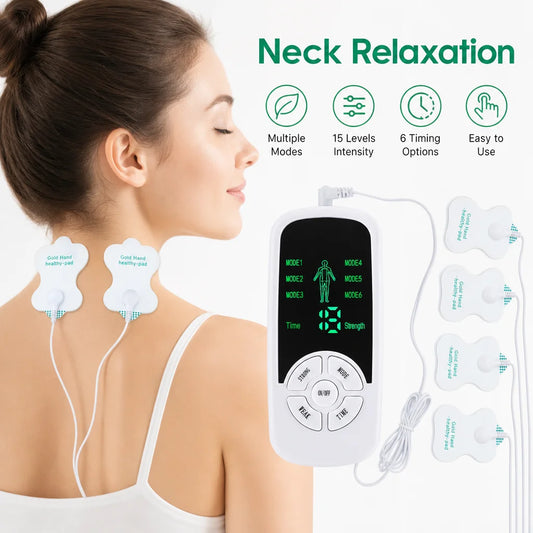 Home neck massager machine for targeted muscle relaxation and relief